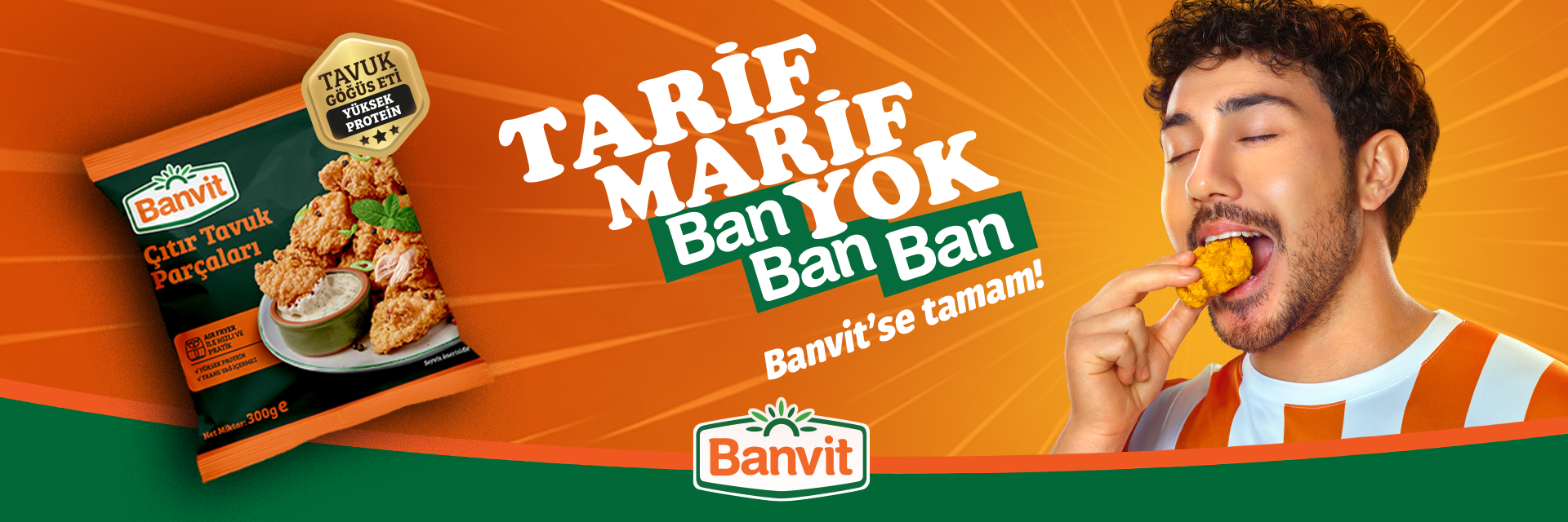 Banvit Çıtır Tavuk Parçaları 300 Gram