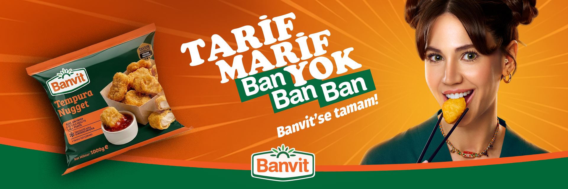 Banvit Çıtır Tavuk Parçaları 700 Gr