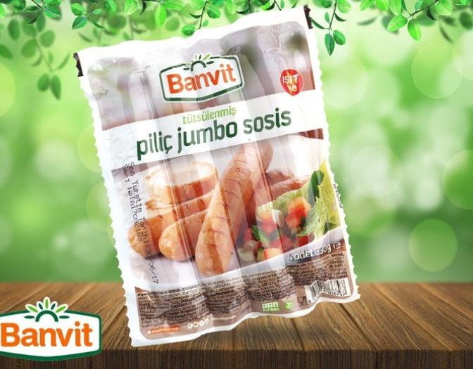 Isparta'da Banvit tütsü jumbo sosis bir var bir yok..