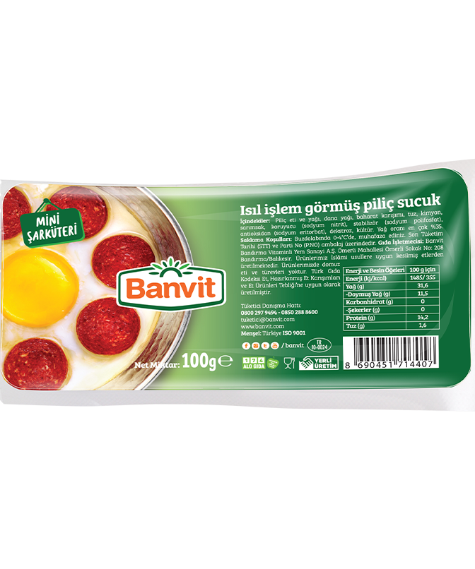 Banvit Piliç Sucuk 100 g
