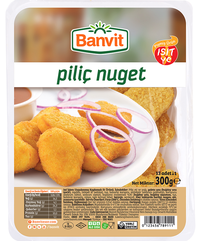 Banvit Piliç Nuget 300 g