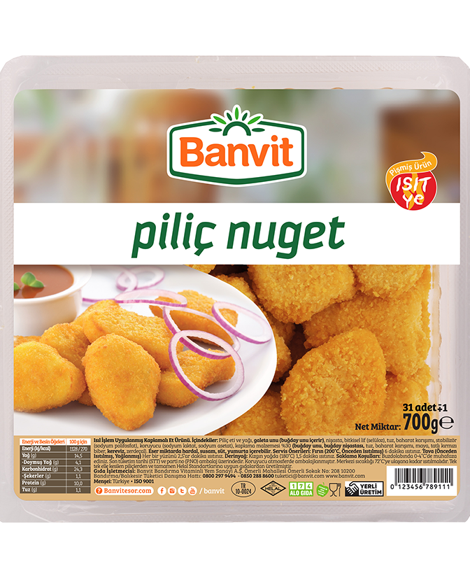 Banvit Piliç Nuget  700 g