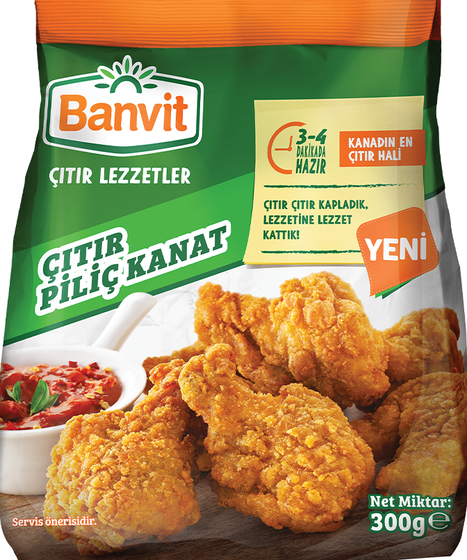 Banvit Çıtır Piliç Kanat 300 g