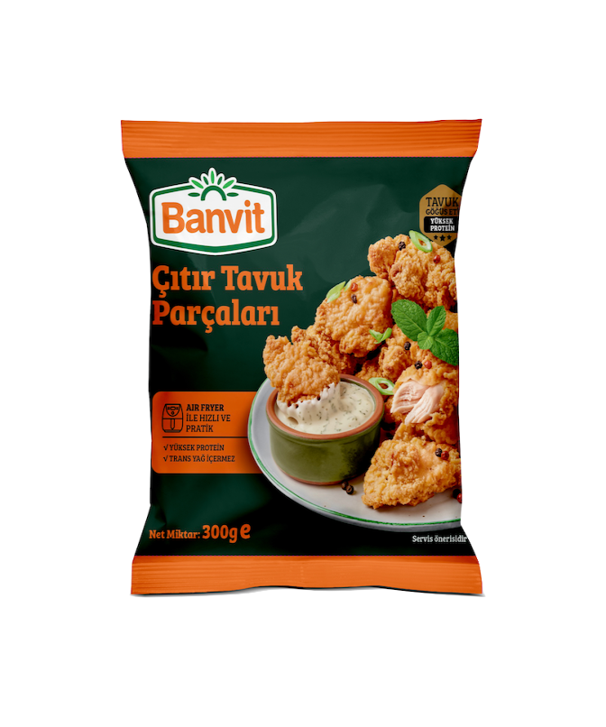 Banvit Çıtır Tavuk Parçaları 300 Gram
