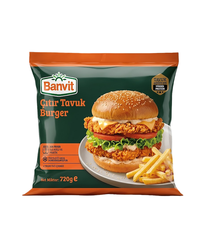 Çıtır Tavuk Burger