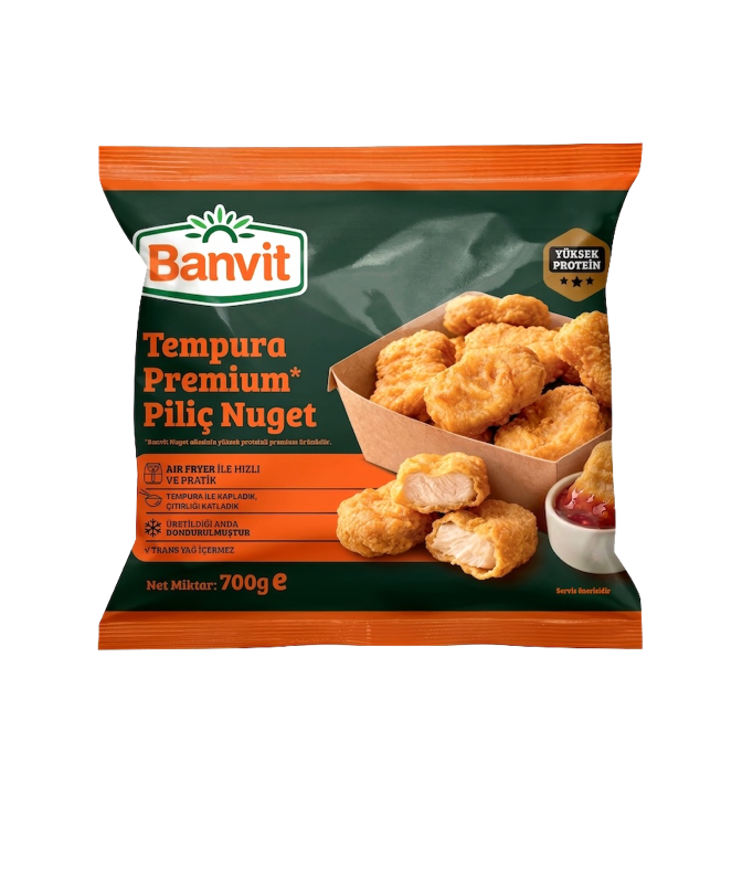 Tempura Premium Piliç Nuget